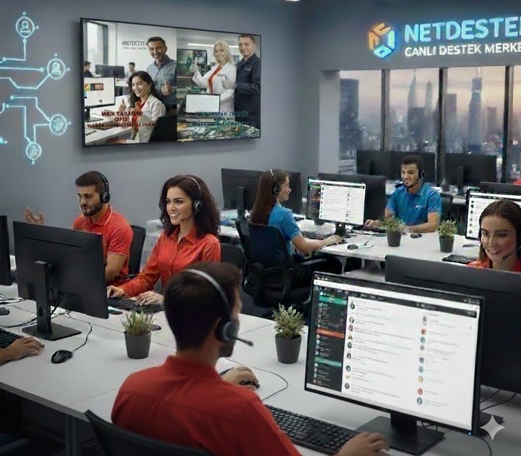 #NETDESTEK  MERKEZİ